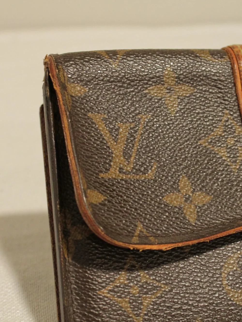Louis Vuitton Brown Monogram Canvas Clutch Wallet